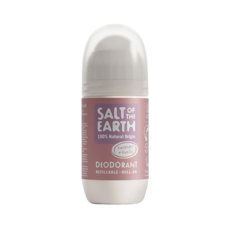 Salt of the Earth  Lavender & Vanilla Refillable Roll-On Deodorant 75ml